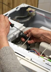 serviço conserto de máquina